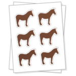 Die cut sheet labels