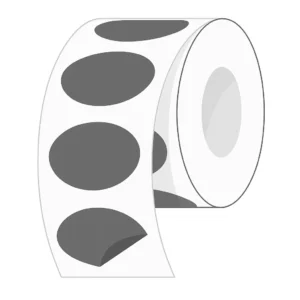 water resistant oval roll labels for jars